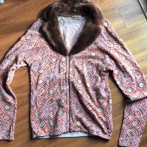 BLUMARINE 70s sweater with collar